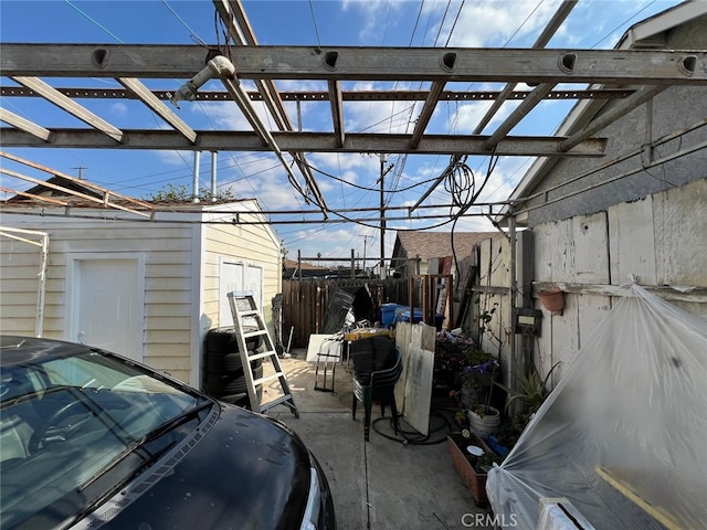 702 W Vernon Ave, Los Angeles, CA 90037 - view of garage