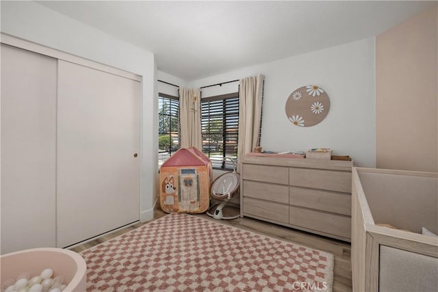1132 Santiago Dr Unit 11, Placentia, CA 92870 - bedroom featuring wood finished floors and a closet
