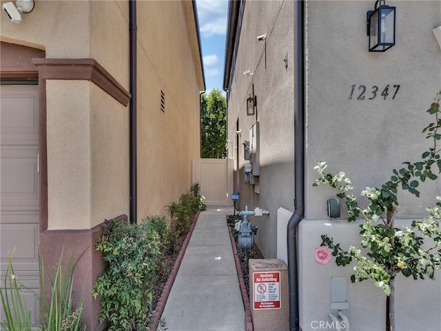12347 N Aragon Way, Sylmar, CA 91342 - view of side of property with stucco siding