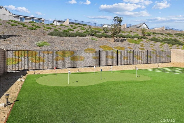 28709 Wildflower, Castaic, CA 91384 - view of property's community featuring an area to practice putting