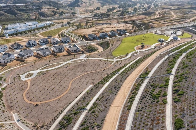 28709 Wildflower, Castaic, CA 91384 - aerial view of property and surrounding area with nearby suburban area