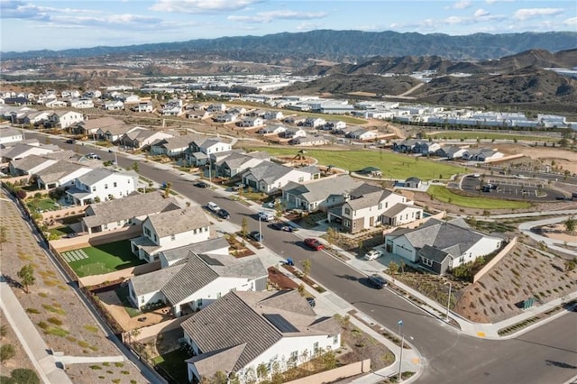 28709 Wildflower, Castaic, CA 91384 - aerial overview of property's location with mountains and nearby suburban area