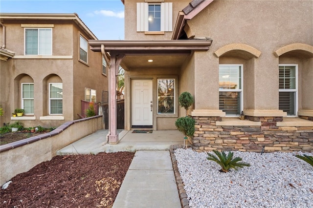 13279 Coffeetree St, Moreno Valley, CA 92553 - property entrance featuring stucco siding