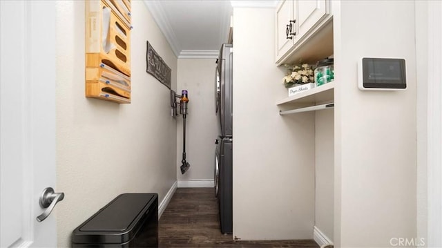 17623 Pine Ave, Fontana, CA 92335 - walk in closet with dark wood-type flooring