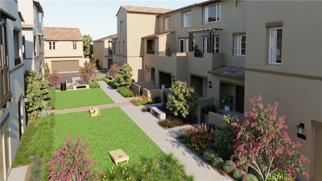 312 Vista Dr Unit 113, La Habra, CA 90631 - view of property's community with a residential view
