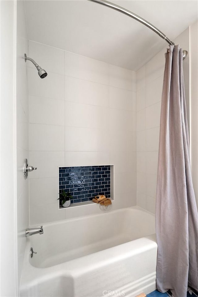 1516 Downing Ave, Chico, CA 95926 - full bath featuring shower / bathtub combination with curtain