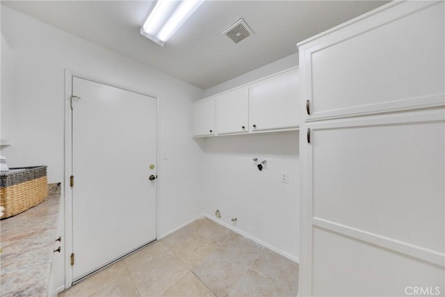 4450 Autumn Glow Ct, Chino Hills, CA 91709 - laundry room featuring cabinet space, hookup for a gas dryer, hookup for a washing machine, and baseboards