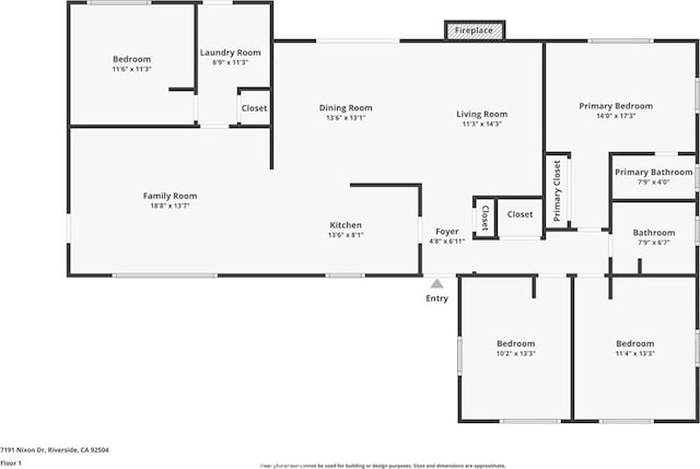 7191 Nixon Dr, Riverside, CA 92504 - home floor plan