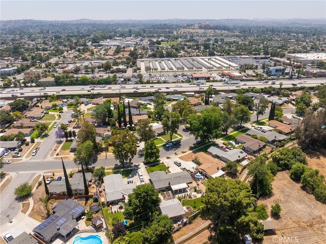 7191 Nixon Dr, Riverside, CA 92504 - aerial view of property and surrounding area with nearby suburban area
