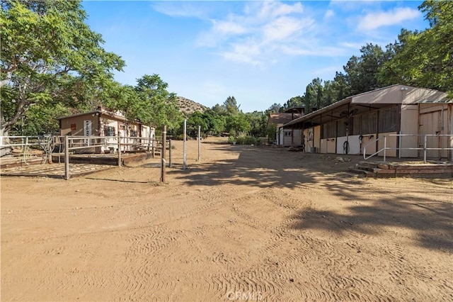 31681 Indian Oak Rd, Acton, CA 93510 - view of yard with an outbuilding and an exterior structure