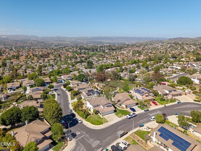 12983 Camden Ct, Moorpark, CA 93021 - aerial view of property's location featuring mountains and nearby suburban area