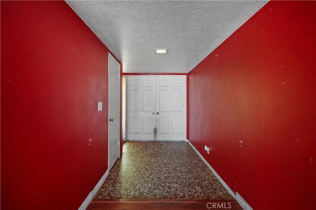 5331 Vallecito Ave, Westminster, CA 92683 - hall featuring a textured ceiling and wood finished floors