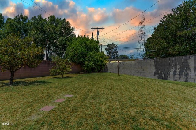 7745 Geyser Ave, Reseda, CA 91335 - view of fenced backyard
