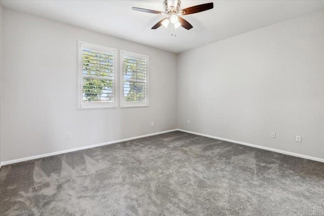 3023 Pacific Palm Way, San Diego, CA 92117 - carpeted empty room with ceiling fan and baseboards