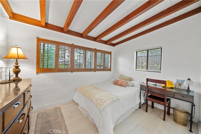 2324 Manchester Ave, Cardiff By The Sea, CA 92007 - bedroom with multiple windows and light wood-style floors