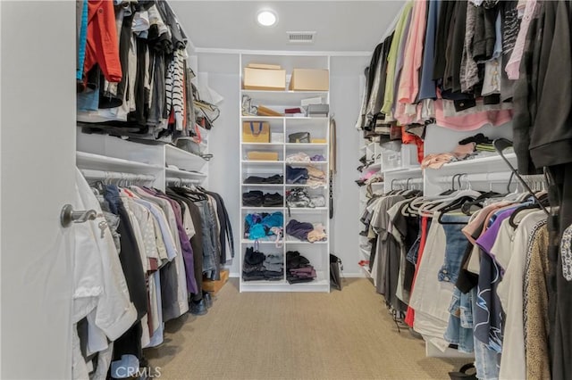 17426 Flanders St, Granada Hills, CA 91344 - spacious closet featuring carpet floors