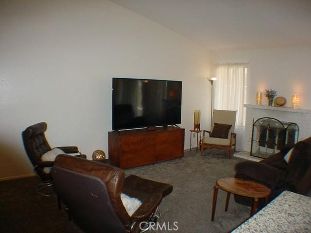 1412 Colonial Way, San Jacinto, CA 92583 - living area with carpet flooring