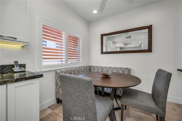 1205 S Catalina Ave S Unit A, Redondo Beach, CA 90277 - dining space featuring baseboards