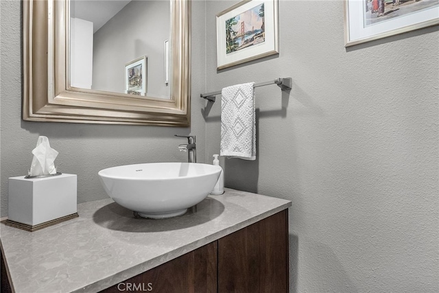 1205 S Catalina Ave S Unit A, Redondo Beach, CA 90277 - bathroom featuring vanity and a textured wall