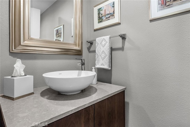 1205 S Catalina Ave S Unit A, Redondo Beach, CA 90277 - bathroom featuring vanity and a textured wall