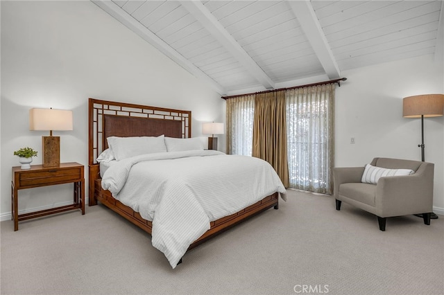 1205 S Catalina Ave S Unit A, Redondo Beach, CA 90277 - bedroom with light colored carpet, wood ceiling, and baseboards