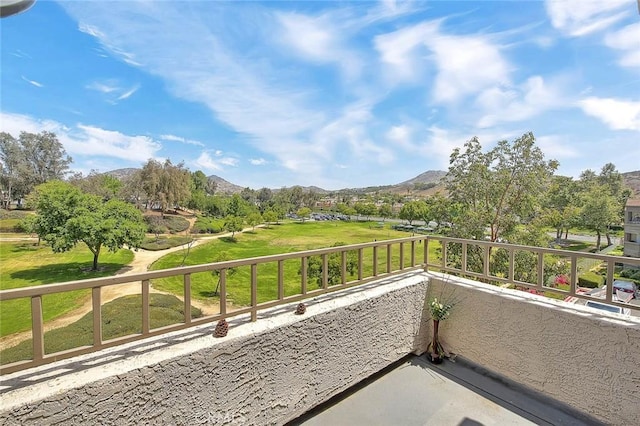 1995 Las Colinas Cir Unit 307, Corona, CA 92879 - balcony featuring a mountain view