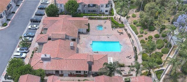 1995 Las Colinas Cir Unit 307, Corona, CA 92879 - bird's eye view of a pool