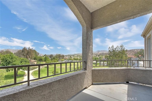 1995 Las Colinas Cir Unit 307, Corona, CA 92879 - balcony featuring a mountain view