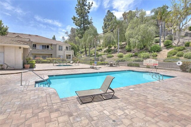 1995 Las Colinas Cir Unit 307, Corona, CA 92879 - community pool featuring a patio area