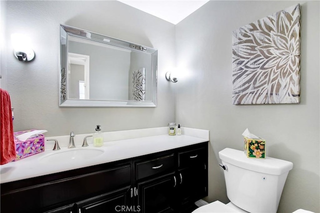 5840 Fairlane Dr, Riverside, CA 92506 - bathroom with toilet and vanity