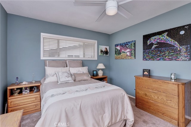 14522 San Feliciano Ln, Mirada, CA 90638 - carpeted bedroom with ceiling fan