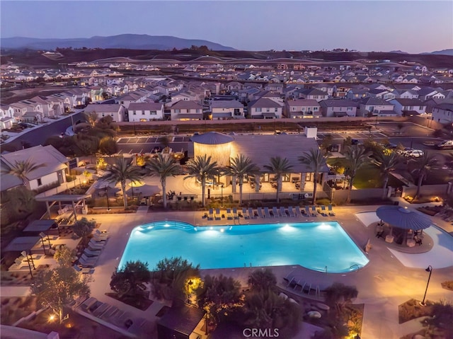 32129 Dymondia Way, Temecula, CA 92591 - community pool featuring a patio and a residential view