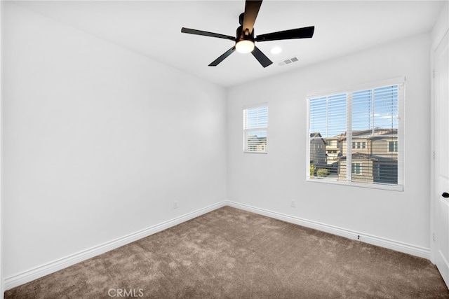 32129 Dymondia Way, Temecula, CA 92591 - carpeted empty room featuring baseboards and a ceiling fan
