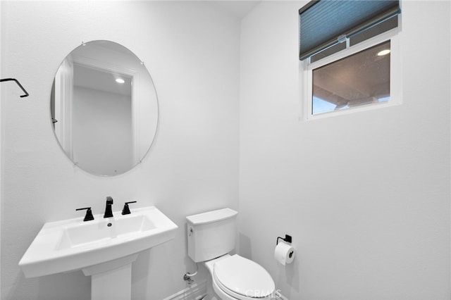 32129 Dymondia Way, Temecula, CA 92591 - half bath with toilet, baseboards, and a sink