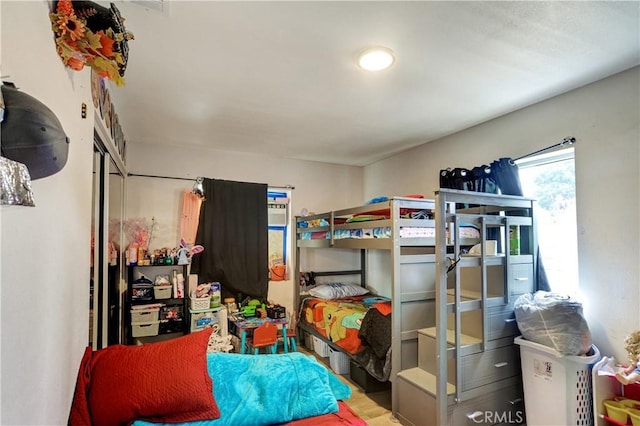 1467 W Olive St, San Bernardino, CA 92411 - bedroom with wood finished floors