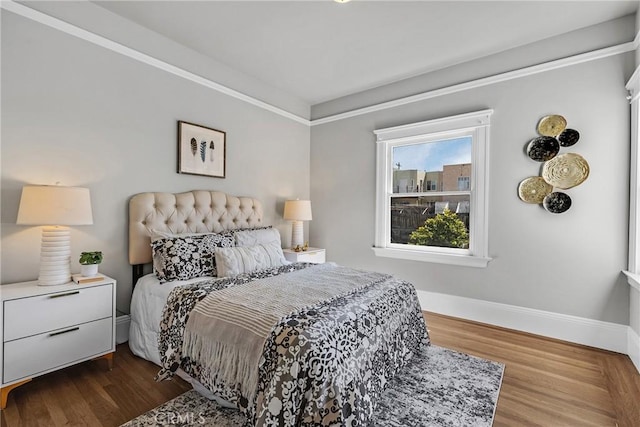 874 41st Ave, San Francisco, CA 94121 - bedroom with baseboards and dark wood finished floors