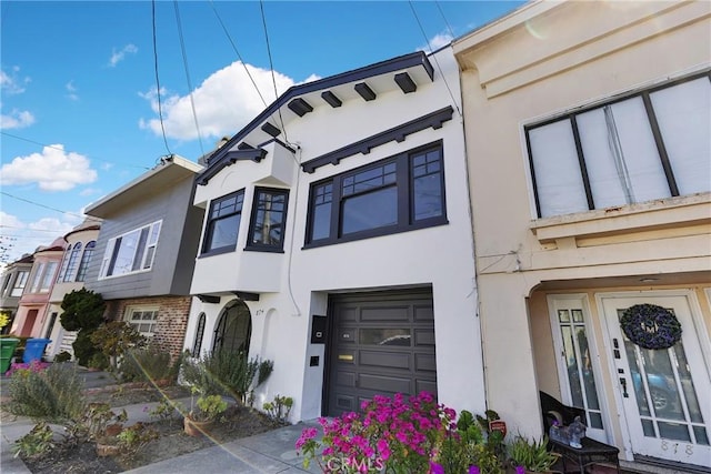 874 41st Ave, San Francisco, CA 94121 - multi unit property with stucco siding, a garage, and brick siding