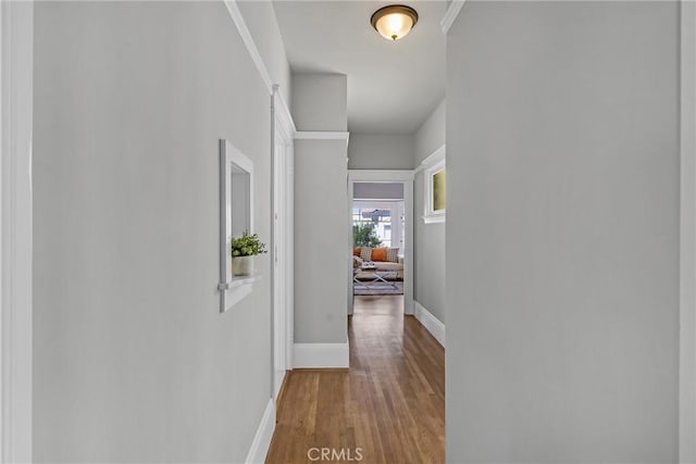 874 41st Ave, San Francisco, CA 94121 - hallway with wood finished floors and baseboards