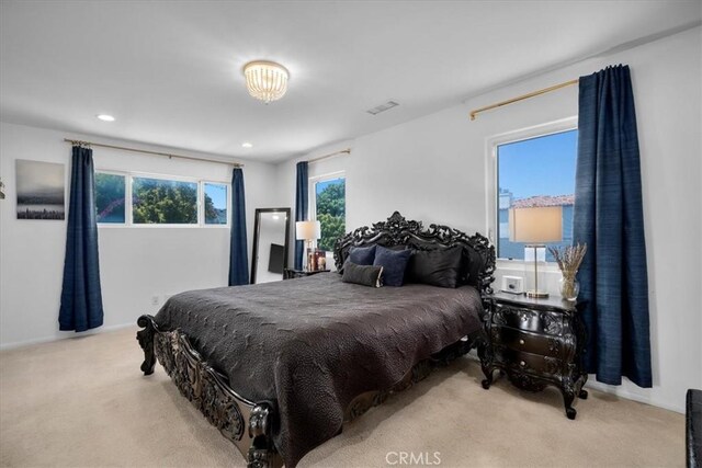 1801 Laurel Ave, Manhattan Beach, CA 90266 - carpeted bedroom with recessed lighting