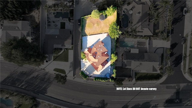 2445 N Santiago Blvd, Orange, CA 92867 - bird's eye view