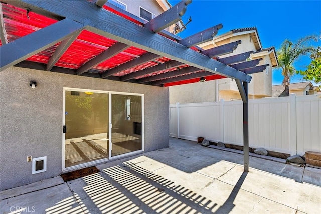 28705 Bridge Water Ln, Menifee, CA 92584 - view of patio featuring a pergola