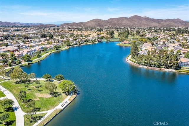 28705 Bridge Water Ln, Menifee, CA 92584 - view of property location featuring a water and mountain view and nearby suburban area