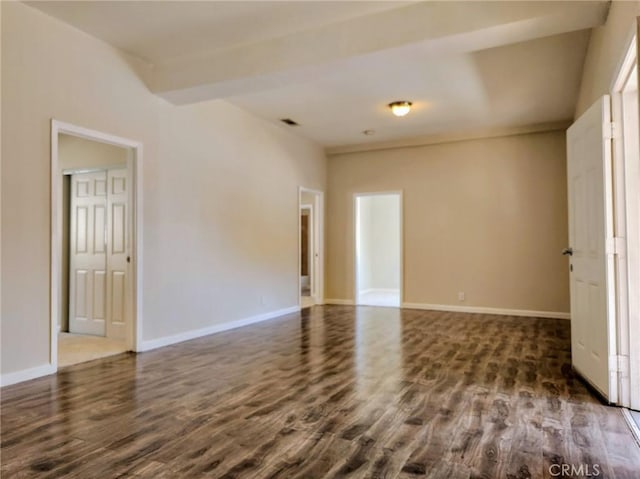 4297 Moonstone Dr, Los Angeles, CA 90032 - spare room with wood finished floors and baseboards