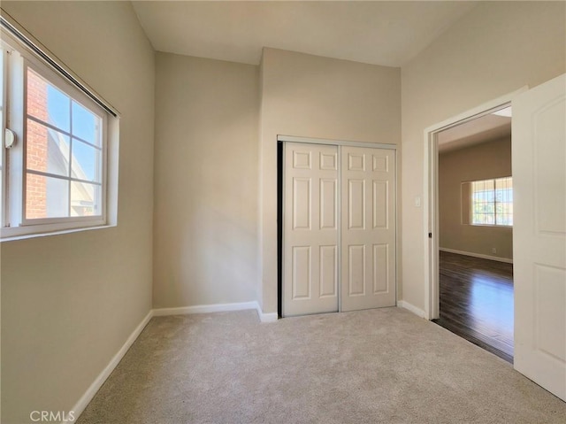 4297 Moonstone Dr, Los Angeles, CA 90032 - unfurnished bedroom featuring carpet flooring, baseboards, and a closet