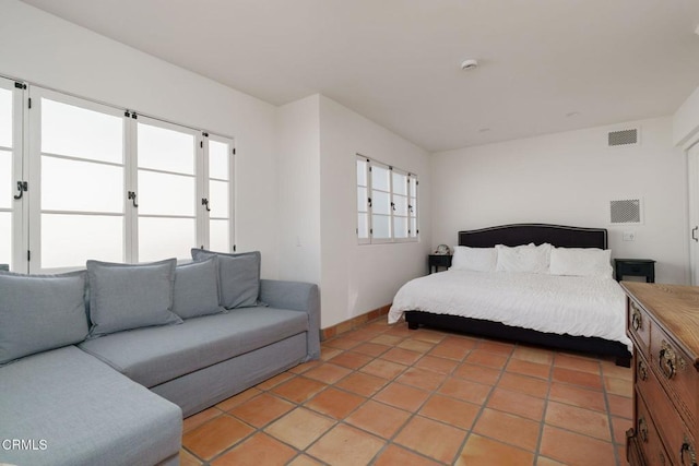 422 Foothill Dr, Fillmore, CA 93015 - bedroom featuring baseboards and light tile patterned floors