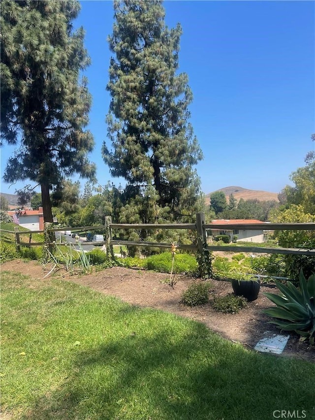5369 Algarrobo Unit 1G, Laguna Woods, CA 92637 - view of yard featuring a mountain view