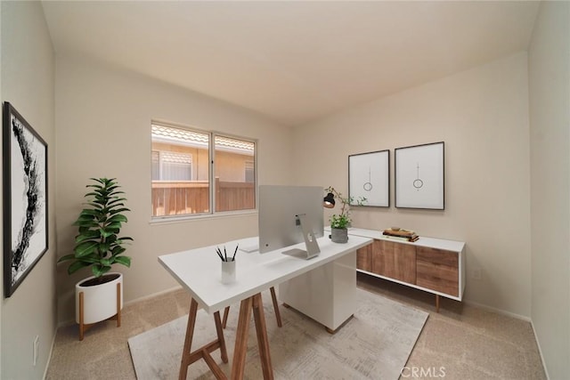 27331 Prominence Rd, Menifee, CA 92586 - home office featuring baseboards and light colored carpet