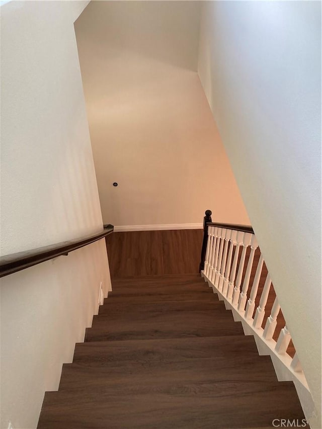 28769 Magnolia Way, Saugus, CA 91390 - stairs featuring wood finished floors