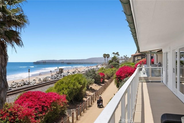 326 Boca Del Canon, San Clemente, CA 92672 - balcony with view of water and beach