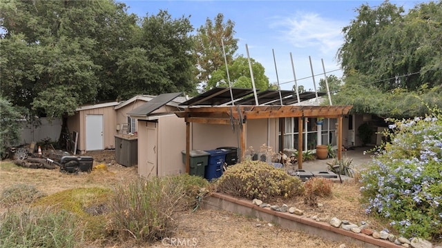 1104 W F St, Ontario, CA 91762 - back of house featuring a patio area